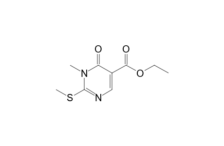 Ethyl 3-methyl-2-methylthio-3,4-dihydropirimidin-4-one-5-carboxylate