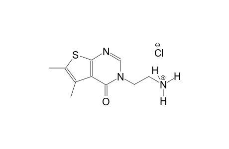 thieno[2,3-d]pyrimidine-3-ethanaminium, 3,4-dihydro-5,6-dimethyl-4-oxo-, chloride