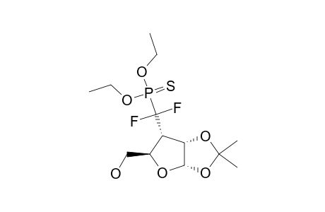 3-DEOXY-3-(O,O-DIETHYLPHOSPHONOTHIO)-DIFLUOROMETHYL-1,2-O-ISOPROPYLIDENE-ALPHA-D-RIBOFURANOSIDE