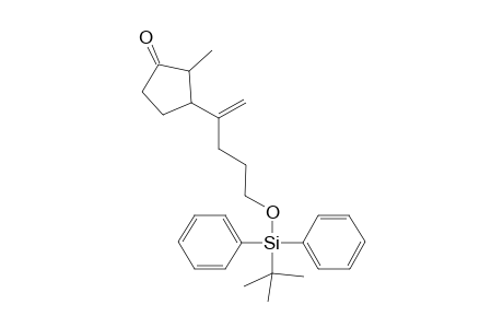 3-{1'-(3"-t-Butyldiphenylsilyloxy)propyl]vinyl}-2-methylcyclopentanone