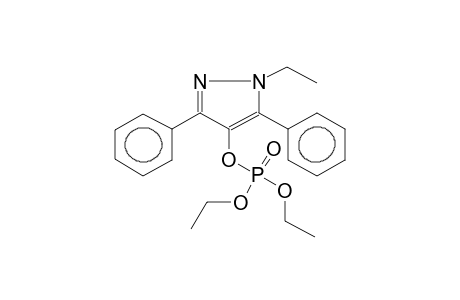 1-ETHYL-3,5-DIPHENYLPYRAZOLYL-4-DIETHYLPHOSPHATE