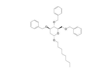 OCTYL-3,4,6-TRI-O-BENZYL-2-DEOXY-ALPHA-D-ARABINO-HEXOPYRANOSIDE