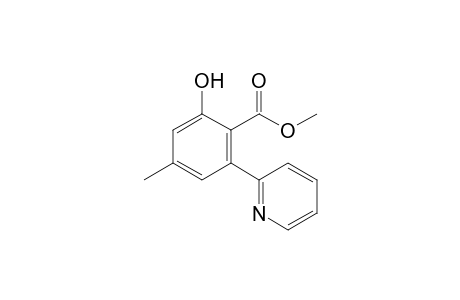 Methyl 2-Hydroxy-4-methyl-6-(pyrid-2-yl)benzoate