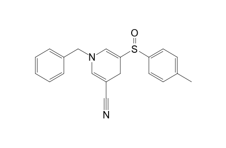 1-Benzyl-5-(tosy)sulfinyl-1,4-dihydropyridine-3-carbonitrile