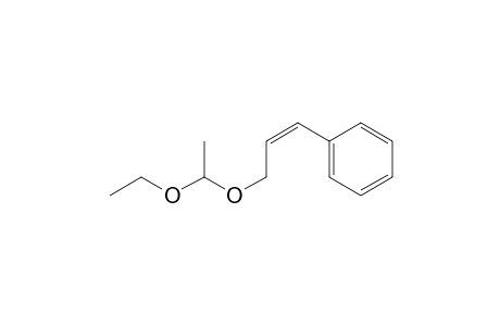 1-Ethoxy-1-[(3-phenylprop-2-enyl)oxy]ethane