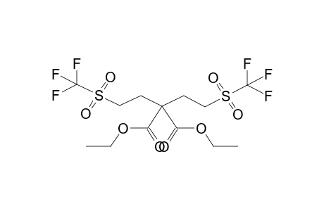 2,2-DICARBOETHOXY-1,5-DI(TRIFLUOROMETHYLSULPHONYL)PENTANE