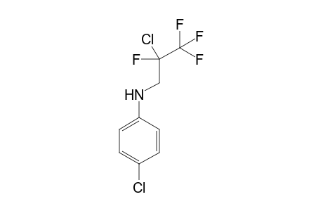 4-Chloro-N-(2-chloro-2,3,3,3-tetrafluoropropyl)aniline