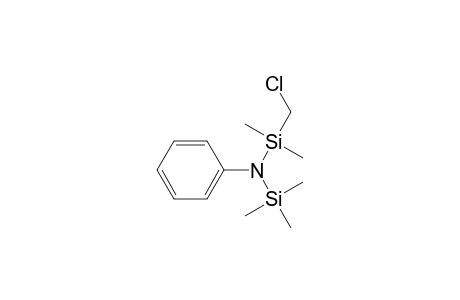 1-(Chloromethyl)-1,1,3,3,3-pentametyl-2-phenyl-disilazane