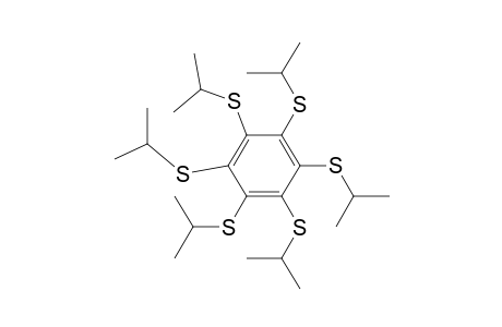 1,2,3,4,5,6-Hexakis(isopropylsulfanyl)benzene