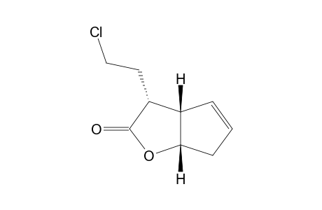 4-endo-(2-CHLORO-ETHYL)-2-OXABICYCLO-[3.3.0]-OCT-6-EN-2-ONE