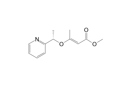 Methyl (S)-3-[1-(2-Pyridinyl)ethyloxy]-2-butenoate