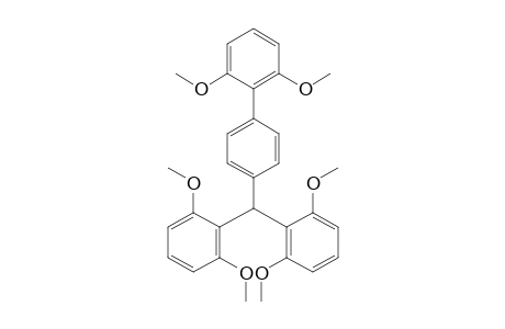 (2',6'-Dimethoxy-4-biphenylyl)bis(2,6-dimethoxyphenyl)methane