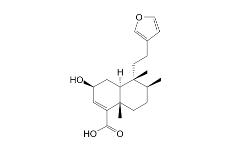 (2S,4aS,7S,8R,8aS)-8-[2'-(Furan-3"-yl)ethyl]-1,2,4a,5,6,7,8,8a-octahydro-2-hydroxy-4a,7,8-trimethylnaphthalene-4-carboxylic acid