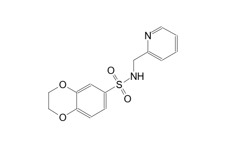N-(2-pyridinylmethyl)-2,3-dihydro-1,4-benzodioxin-6-sulfonamide