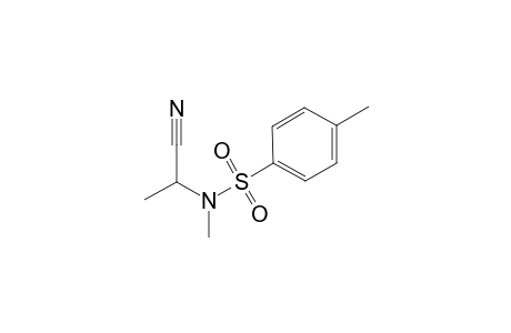 2-(N-Methyl-N-tosylamino)-propionitrile