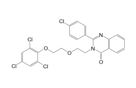 2-(4-chlorophenyl)-3-{2-[2-(2,4,6-trichlorophenoxy)ethoxy]ethyl}-4(3H)-quinazolinone