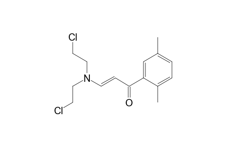 trans-3-[bis(2-chloroethyl)amino]-2',5'-dimethylacrylophenone