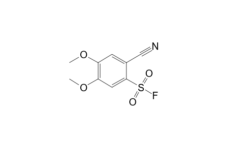 4,5-Dimethoxy-2-fluorsulfonylbenzonitrile