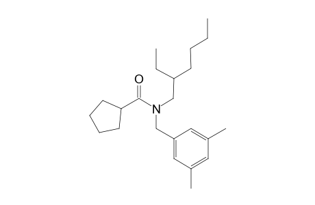 Cyclopentanecarboxamide, N-(3,5-dimethylbenzyl)-N-(2-ethylhexyl)-