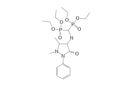 TETRAETHYL-(1,5-DIMETHYL-3-OXO-2-PHENYLPYRAZOLIDIN-4-YLAMINO)-METHYLENE-BIS-PHOSPHONATE