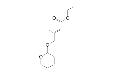 ETHYL-(E)-2-METHYL-1-TETRAHYDROPYRANYLOXY-BUT-2-EN-OATE