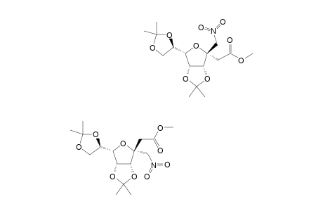 3,6-ANHYDRO-2-DEOXY-4,5:7,8-DI-O-(1-METHYLETHYLIDENE)-3-(NITROMETHYL)-D-GULO-OCTANOIC-ACID;MIXTURE