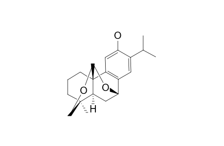 (-)-(4-S,5-S,7-S,10-R,20-S)-7,12,18-TRIHYDROXYABIETA-8,11,13-TRIEN-20-ALDEHYDE_7,18,20-ACETAL