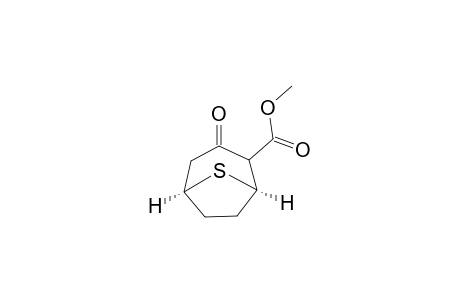 2-Methoxycarbonyl-8-thiabicyclo[3.2.1]octan-3-one