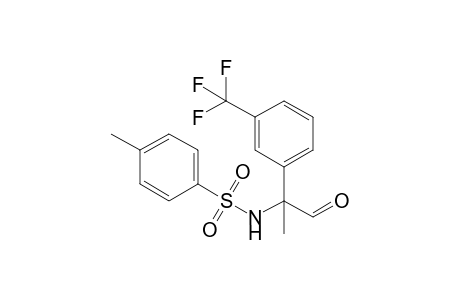 4-Methyl-N-(1-oxo-2-(3-(trifluoromethyl)phenyl)propan-2-yl)benzenesulfonamide