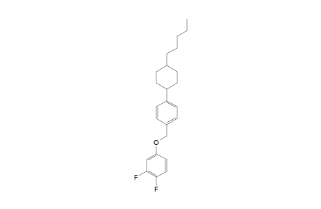 1-N-PENTYL-4-[4-(3,4-DIFLUOROPHENOXYMETHYL)-PHENYL]-CYCLOHEXANE