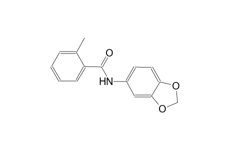 benzamide, N-(1,3-benzodioxol-5-yl)-2-methyl-