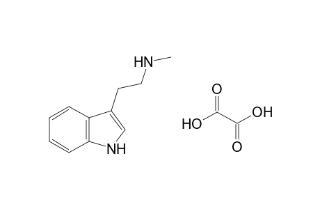 3-[2-(methylamino)ethyl]indole, oxalate (1:1) (salt)