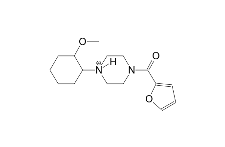 1-(2-furoyl)-4-(2-methoxycyclohexyl)piperazin-4-ium