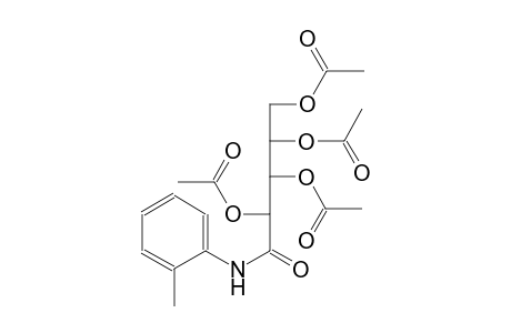 1,2,4-tris(acetyloxy)-6-(2-methylphenyl)-5-oxohexan-3-yl acetate