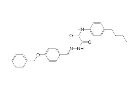 acetic acid, [(4-butylphenyl)amino]oxo-, 2-[(E)-[4-(phenylmethoxy)phenyl]methylidene]hydrazide