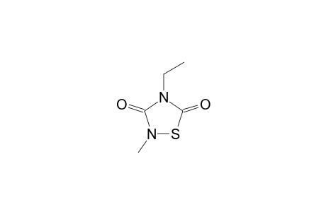 4-ETHYL-2-METHYL-1,5,4-THIADIAZOLIDINE-3,5-DIONE