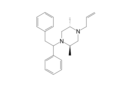 (2S,5R)-1-Allyl-4-(1,2-diphenylethyl)-2,5-dimethylpiperazine