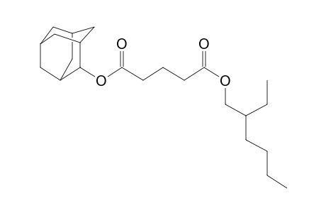 Glutaric acid, adamant-2-yl 2-ethylhexyl ester