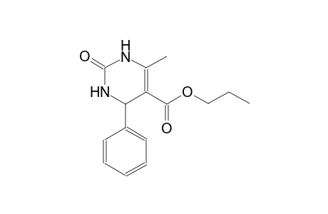 5-pyrimidinecarboxylic acid, 1,2,3,4-tetrahydro-6-methyl-2-oxo-4-phenyl-, propyl ester