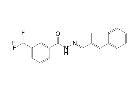 N'-[(E,2E)-2-methyl-3-phenyl-2-propenylidene]-3-(trifluoromethyl)benzohydrazide