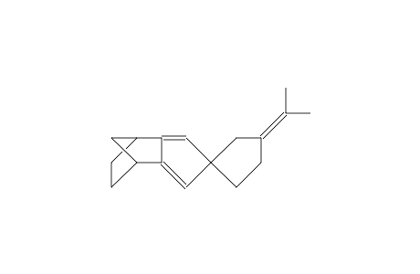 3-Isopropylidene-spiro(cyclopentane-1,4'-tricyclo(5.2.1.0/2,6/)deca-7,9-diene)
