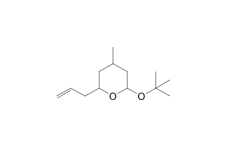 6-(3-propenyl)-4-methyltetrahydro-2H-pyran-2-yl tert-butyl ether