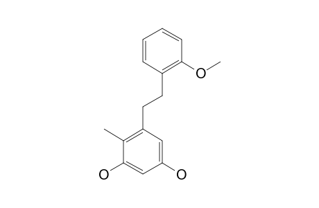STILBOSTEMIN-R;3,5-DIHYDROXY-2'-METHOXY-2-METHYL-BIBENZYL
