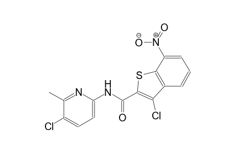 benzo[b]thiophene-2-carboxamide, 3-chloro-N-(5-chloro-6-methyl-2-pyridinyl)-7-nitro-