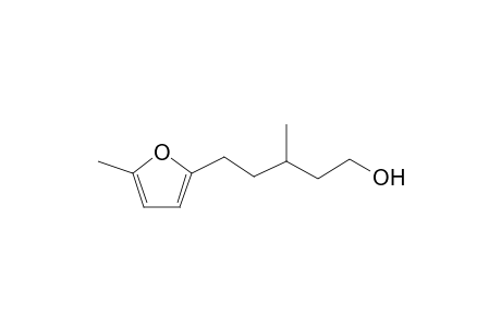 3-Methyl-5-(5-methylfuran-2-yl)-pentan-1-ol