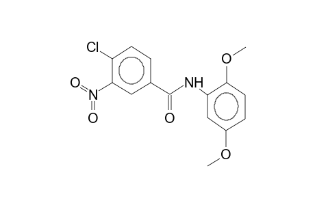 N-(2,5-dimethoxyphenyl)-3-nitro-4-chlorobenzamide