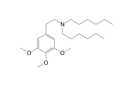 N,N-Dihexylmescaline