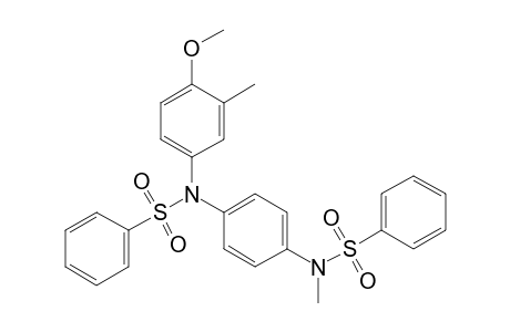 N',3'-dimethyl-4'-methoxy-N,4'''-bi[benzenesulfonanilide]