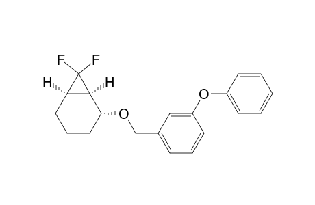 Bicyclo[4.1.0]heptane, 7,7-difluoro-2-[(3-phenoxyphenyl)methoxy]-, (1.alpha.,2.alpha.,6.alpha.)-