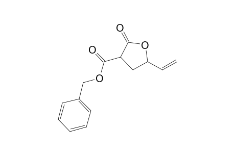 Benzyl 2-oxo-5-vinyltetrahydrofuran-3-carboxylate